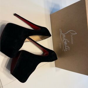 Christian Louboutin Black Women's Heels